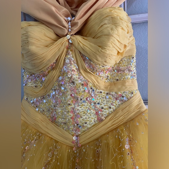 Belle Gown Beauty and the Beast Cosplay Size S M - Picture 6 of 16